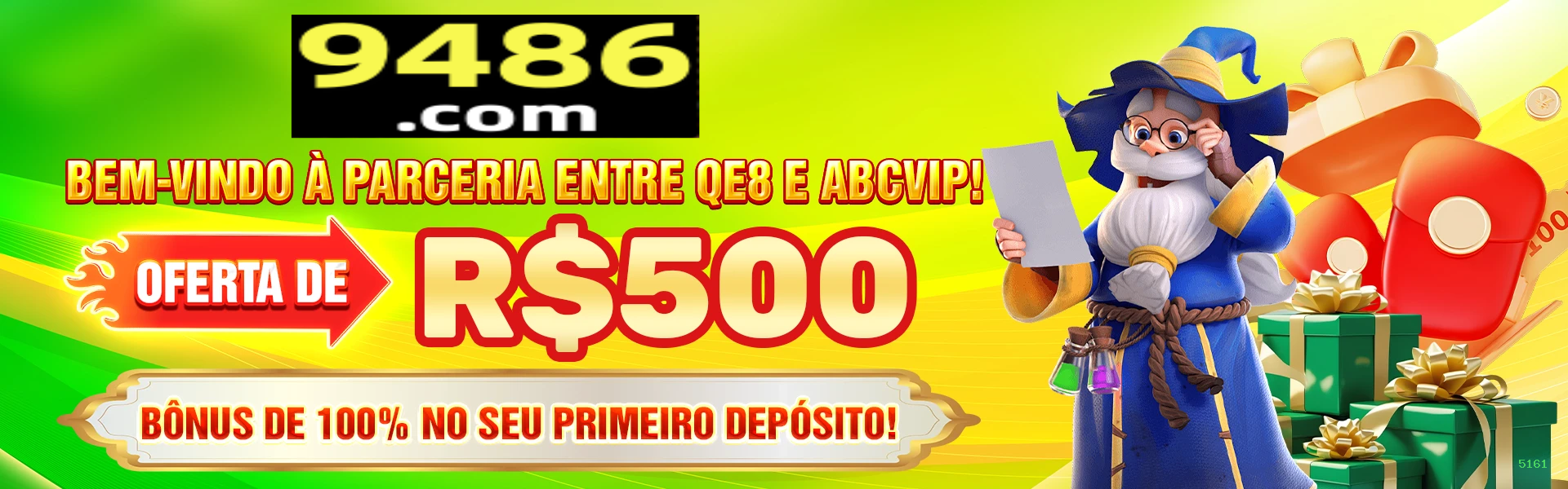 Imagem promocional das apostas esportivas da 5161